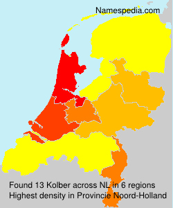 Surname Kolber in Netherlands Surname Kolber in Netherlands