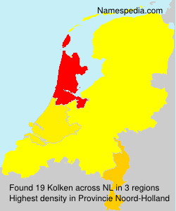 Surname Kolken in Netherlands Surname Kolken in Netherlands
