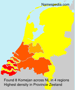 Surname Komejan in Netherlands Surname Komejan in Netherlands