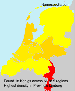 Surname Konigs in Netherlands Surname Konigs in Netherlands