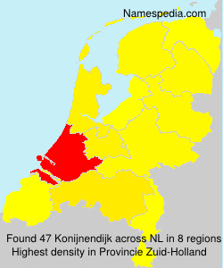 Surname Konijnendijk in Netherlands Surname Konijnendijk in Netherlands