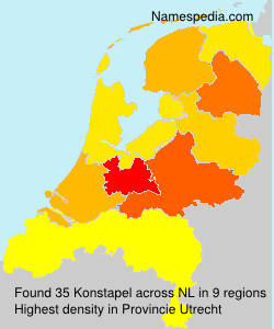 Surname Konstapel in Netherlands Surname Konstapel in Netherlands