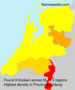 Surname Kooken in Netherlands Surname Kooken in Netherlands