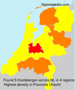 Surname Koolsbergen in Netherlands Surname Koolsbergen in Netherlands