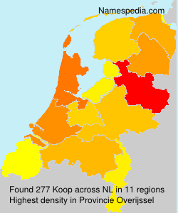 Surname Koop in Netherlands Surname Koop in Netherlands