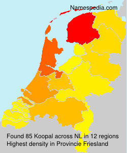 Surname Koopal in Netherlands Surname Koopal in Netherlands