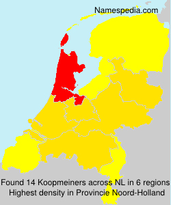 Surname Koopmeiners in Netherlands Surname Koopmeiners in Netherlands