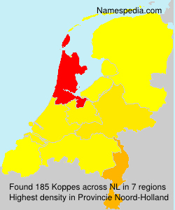 Surname Koppes in Netherlands Surname Koppes in Netherlands