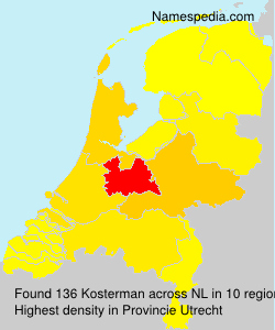 Surname Kosterman in Netherlands Surname Kosterman in Netherlands