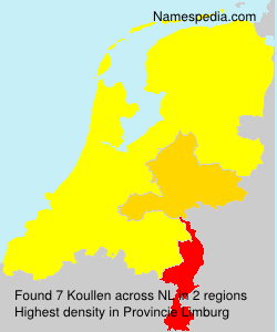 Surname Koullen in Netherlands Surname Koullen in Netherlands