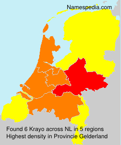 Surname Krayo in Netherlands Surname Krayo in Netherlands