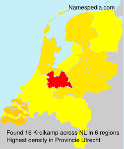 Surname Kreikamp in Netherlands Surname Kreikamp in Netherlands