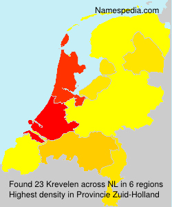 Surname Krevelen in Netherlands Surname Krevelen in Netherlands