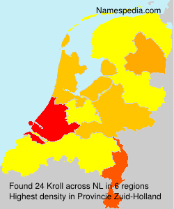Surname Kroll in Netherlands Surname Kroll in Netherlands