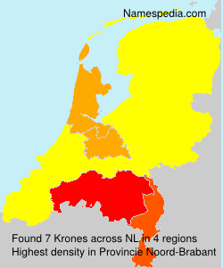Surname Krones in Netherlands Surname Krones in Netherlands