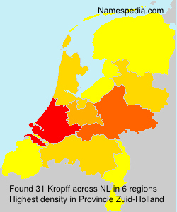 Surname Kropff in Netherlands Surname Kropff in Netherlands