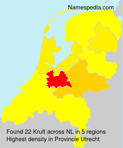 Surname Kruft in Netherlands Surname Kruft in Netherlands