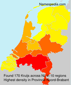 Surname Kruijs in Netherlands Surname Kruijs in Netherlands
