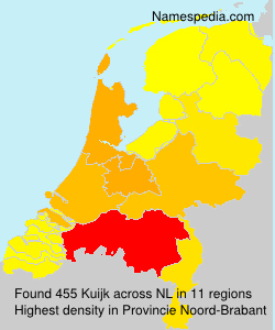 Surname Kuijk in Netherlands Surname Kuijk in Netherlands