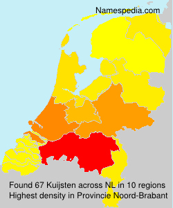 Surname Kuijsten in Netherlands Surname Kuijsten in Netherlands