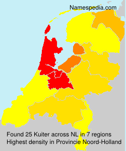 Surname Kuiter in Netherlands Surname Kuiter in Netherlands