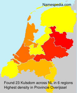 Surname Kulsdom in Netherlands Surname Kulsdom in Netherlands