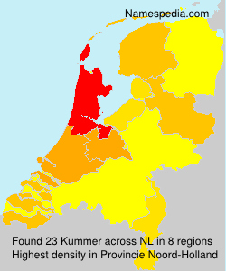 Surname Kummer in Netherlands Surname Kummer in Netherlands