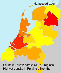 Surname Kuntz in Netherlands Surname Kuntz in Netherlands