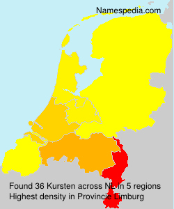 Surname Kursten in Netherlands Surname Kursten in Netherlands