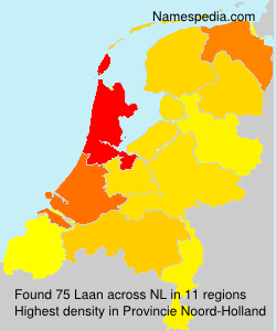 Surname Laan in Netherlands Surname Laan in Netherlands