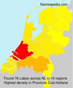 Surname Laban in Netherlands Surname Laban in Netherlands