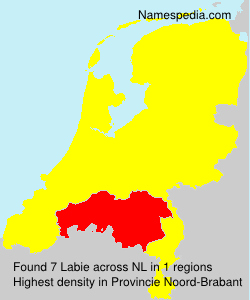 Surname Labie in Netherlands Surname Labie in Netherlands