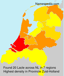 Surname Lacle in Netherlands Surname Lacle in Netherlands