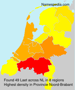 Surname Laet in Netherlands Surname Laet in Netherlands