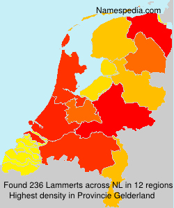 Surname Lammerts in Netherlands Surname Lammerts in Netherlands