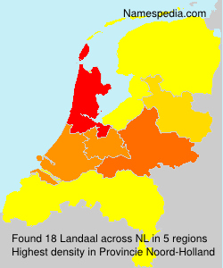 Surname Landaal in Netherlands Surname Landaal in Netherlands