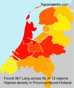 Surname Lang in Netherlands Surname Lang in Netherlands