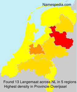 Surname Langemaat in Netherlands Surname Langemaat in Netherlands