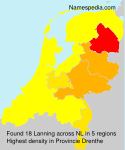 Surname Lanning in Netherlands Surname Lanning in Netherlands