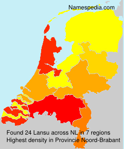 Surname Lansu in Netherlands Surname Lansu in Netherlands