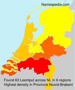 Surname Leemput in Netherlands Surname Leemput in Netherlands