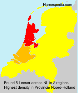 Surname Leeser in Netherlands Surname Leeser in Netherlands