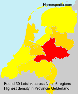Surname Leisink in Netherlands Surname Leisink in Netherlands