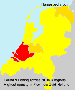 Surname Lening in Netherlands Surname Lening in Netherlands