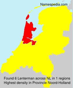 Surname Lenterman in Netherlands Surname Lenterman in Netherlands