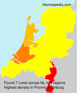 Surname Leow in Netherlands Surname Leow in Netherlands