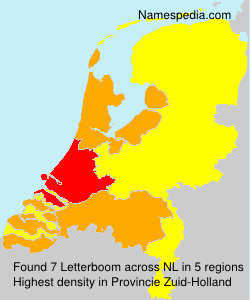 Surname Letterboom in Netherlands