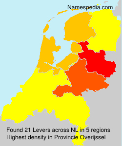Surname Levers in Netherlands Surname Levers in Netherlands