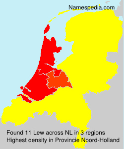 Surname Lew in Netherlands Surname Lew in Netherlands