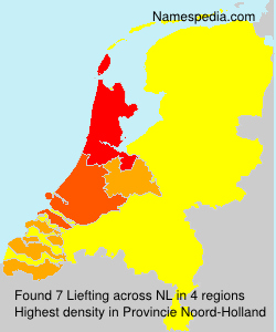 Surname Liefting in Netherlands Surname Liefting in Netherlands